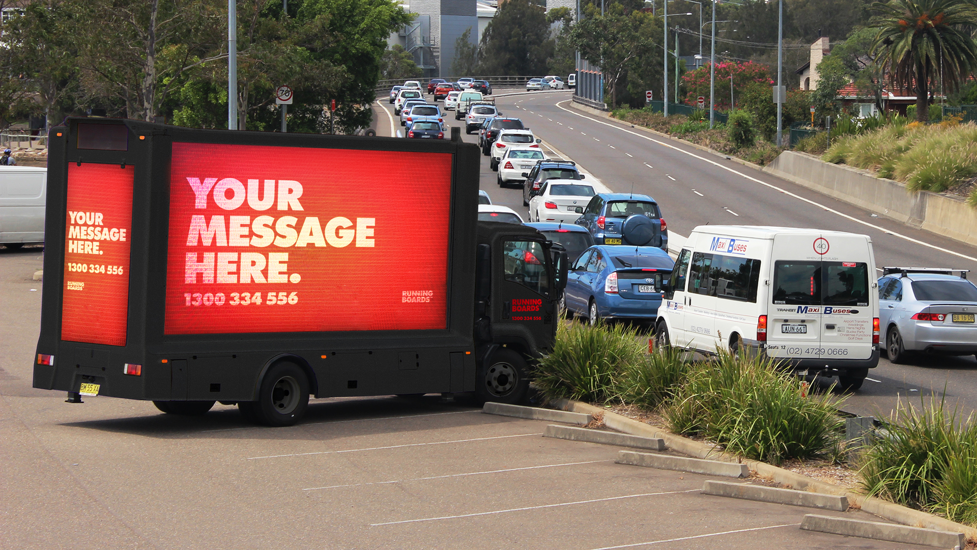 Digital Mobile Billboards for advertising by Running Boards, Melbourne, Sydney, Brisbane, Adelaide, Perth, Hobart